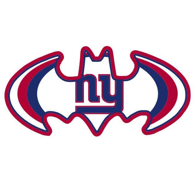 New York Giants Batman Logo iron on transfers